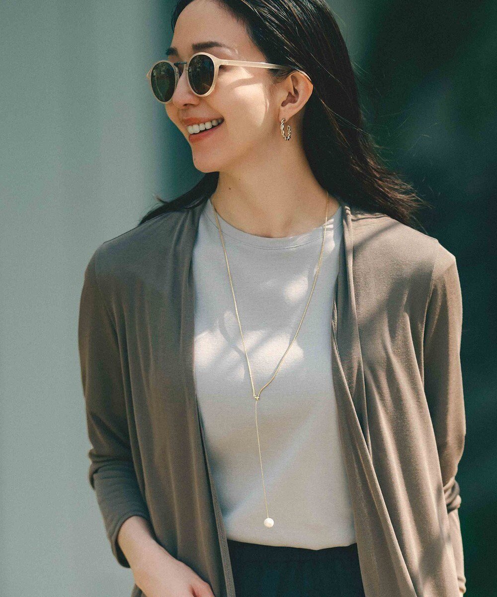 【23区/NIJYUSANKU】の1粒パール ラリエット ネックレス 人気、トレンドファッション・服の通販 founy(ファニー) 　ファッション　Fashion　レディースファッション　WOMEN　ジュエリー　Jewelry　ネックレス　Necklaces　2024年　2024　2024春夏・S/S　Ss,Spring/Summer,2024　アクセサリー　Accessories　シルバー　Silver　チェーン　Chain　ネックレス　Necklace　パール　Pearl　夏　Summer　S/S・春夏　Ss・Spring/Summer　 other-1|ID: prp329100004470772 ipo3291000000031758190