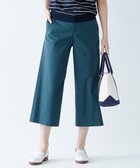 【ジェイ プレス/J.PRESS】の【シワになりにくい】コットンフィッティーシャーク ワイドパンツ グリーン系|ID: prp329100004470896 ipo3291000000032603355
