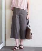 【ジェイ プレス/J.PRESS】の【シワになりにくい】コットンフィッティーシャーク ワイドパンツ ダークブラウン系|ID: prp329100004470896 ipo3291000000032603356