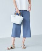 【ジェイ プレス/J.PRESS】の【シワになりにくい】コットンフィッティーシャーク ワイドパンツ ダルブルー系|ID: prp329100004470896 ipo3291000000033409666