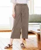 【ジェイ プレス/J.PRESS】の【シワになりにくい】コットンフィッティーシャーク ワイドパンツ ブラウン系|ID: prp329100004470896 ipo3291000000034264913