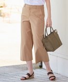 【ジェイ プレス/J.PRESS】の【シワになりにくい】コットンフィッティーシャーク ワイドパンツ キャメル系|ID: prp329100004470896 ipo3291000000034264922