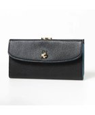 【アンビリオン/UNBILLION】のperche カラーコンビレザーかぶせ外がま口長財布 ブラック|ID: prp329100004471037 ipo3291000000031916697