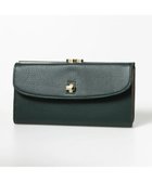 【アンビリオン/UNBILLION】のperche カラーコンビレザーかぶせ外がま口長財布 グリーン|ID: prp329100004471037 ipo3291000000031916699