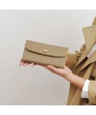 【アンビリオン/UNBILLION】のperche カラーコンビレザーかぶせ外がま口長財布 オーク|ID: prp329100004471037 ipo3291000000031916701