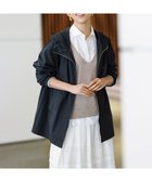 【23区/NIJYUSANKU】の【洗える/撥水加工】ナイロン2WAYストレッチ フーデットアウター ブラック系|ID: prp329100004471052 ipo3291000000031988412
