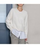 【23区/NIJYUSANKU】の【Oggi2月号掲載/洗える】ウールカシミヤ Vネック ニット ホワイト系|ID: prp329100004471152 ipo3291000000031969161