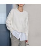 【23区/NIJYUSANKU】の【Oggi2月号掲載/洗える】ウールカシミヤ Vネック ニット ホワイト系|ID: prp329100004471152 ipo3291000000032651233