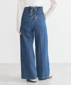 【アースミュージックアンドエコロジー/earth music&ecology】のフロントZIPバックレースアップデニム Medium Indigo|ID: prp329100004471178 ipo3291000000031951007