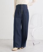 【アースミュージックアンドエコロジー/earth music&ecology】のフロントZIPバックレースアップデニム Indigo|ID: prp329100004471178 ipo3291000000031951008