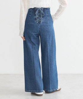 【アースミュージックアンドエコロジー/earth music&ecology】のフロントZIPバックレースアップデニム 人気、トレンドファッション・服の通販 founy(ファニー) ファッション Fashion レディースファッション WOMEN パンツ Pants デニムパンツ Denim Pants おすすめ Recommend センター Center デニム Denim フェミニン Feminine フロント Front ポケット Pocket レース Race エレガント 上品 Elegant 夏 Summer 春 Spring S/S・春夏 Ss・Spring/Summer |ID:prp329100004471178