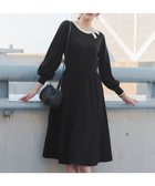 【ティアクラッセ/Tiaclasse】の【洗える】リボン衿配色ニットワンピース 人気、トレンドファッション・服の通販 founy(ファニー) ファッション Fashion レディースファッション Ladies' Fashion Online ワンピース Dress ニットワンピース Knit Dresses アクセサリー Accessories オケージョン Occasion 春 Spring 洗える Washable 秋 Autumn/Fall カーディガン Cardigan チェック Check チュニック Tunic パール Pearl フェミニン Feminine ポケット Pocket 無地 Plain Color ラウンド Round リボン Ribbon ロング Long 楽ちん Easy 冬 Winter A/W・秋冬 Aw・Autumn/Winter・Fw・Fall-Winter 再入荷 Restock/Back In Stock/Re Arrival 夏 Summer エレガント 上品 Elegant NEW・新作・新着・新入荷 New Arrivals 結婚式 Wedding Ceremony thumbnail ブラック|ID: prp329100004471234 ipo3291000000032555557