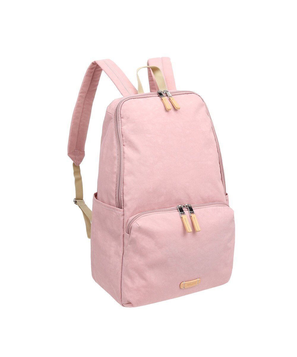 【エースバッグズアンドラゲッジ/ACE BAGS & LUGGAGE】のWorld Traveler aruco by WT マイラ リュックサック ユーティリティポケット ワールドトラベラー アルコ 旅行 お出かけ 17466 インテリア・キッズ・メンズ・レディースファッション・服の通販 founy(ファニー) 　ファッション　Fashion　レディースファッション　Fashion for Women　バッグ　Bags　イラスト　Illustration　スーツケース キャリーケース　Suitcase / Carry Case　セットアップ　Set-Up, Coordinated Outfit　ポケット　Pocket, Pocket Detail　リュック　Backpack, Rucksack　人気　Popular, Best Seller　旅行　Travel　ピンク|ID: prp329100004471250 ipo3291000000032524122