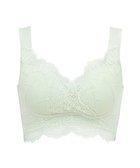 【ブラデリス ニューヨーク/BRADELIS New York】の【BRADELIS Me / ノンワイヤー・バストアップ】レーシィオールインワンブラ 日中も就寝時も快適に補正するブラ ライトグリーン|ID: prp329100004471316 ipo3291000000032389336