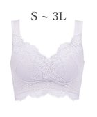 【ブラデリス ニューヨーク/BRADELIS New York】の【BRADELIS Me / ノンワイヤー・バストアップ】レーシィオールインワンブラ 日中も就寝時も快適に補正するブラ ライラック|ID: prp329100004471316 ipo3291000000035665317