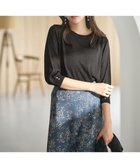 【エニィ スィス/any SiS】の【洗える】ラメ プルオーバー ブラック|ID: prp329100004471435 ipo3291000000034269884