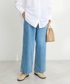 【クラフトスタンダードブティック/CRAFT STANDARD BOUTIQUE】の2WAYサロペットデニムパンツ 人気、トレンドファッション・服の通販 founy(ファニー) ファッション Fashion レディースファッション WOMEN 2025年 2025 2025春夏・S/S Ss,Spring/Summer,2025 サロペット Overalls ストレート Straight デニム Denim ポケット Pocket ワイド Wide 夏 Summer 春 Spring S/S・春夏 Ss・Spring/Summer thumbnail Light Indigo|ID: prp329100004471477 ipo3291000000031988851