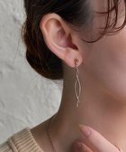 【フィービィー/phoebe】の【金属アレルギー対応】【痛くないシリーズ】スウィングクリスタルループフィットイヤリング シャンパンゴールド シャンパンゴールド|ID: prp329100004471554 ipo3291000000031851143