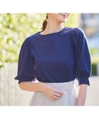 【エニィ スィス/any SiS】の【接触冷感】美人 ボリュームスリーブ カットソー ダークブルー|ID: prp329100004471755 ipo3291000000031891953