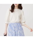 【エニィ スィス/any SiS】の【接触冷感】美人 ボリュームスリーブ カットソー オフ|ID: prp329100004471755 ipo3291000000034220435