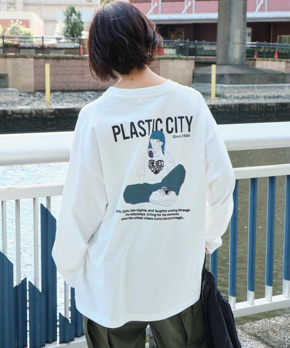【ウィゴー/WEGO】の【ユニセックス着用ITEM】ガールフレンドグラフィックBIGロンT(LS) インテリア・キッズ・メンズ・レディースファッション・服の通販 founy(ファニー) 　ファッション　Fashion　レディースファッション　WOMEN　トップス・カットソー　Tops/Tshirt　シャツ/ブラウス　Shirts/Blouses　ロング / Tシャツ　T-Shirts　カットソー　Cut and Sewn　春　Spring　秋　Autumn/Fall　カットソー　Cut And Sew　カーゴパンツ　Cargo Pants　グラフィック　Graphic　スマホ　Smartphone　デニム　Denim　トレンド　Trend　定番　Standard　人気　Popularity　ハーフ　Half　プリント　Print　ワイド　Wide　ワンポイント　One Point　A/W・秋冬　Aw・Autumn/Winter・Fw・Fall-Winter　おすすめ　Recommend　夏　Summer　ホワイト|ID: prp329100004471768 ipo3291000000031892500