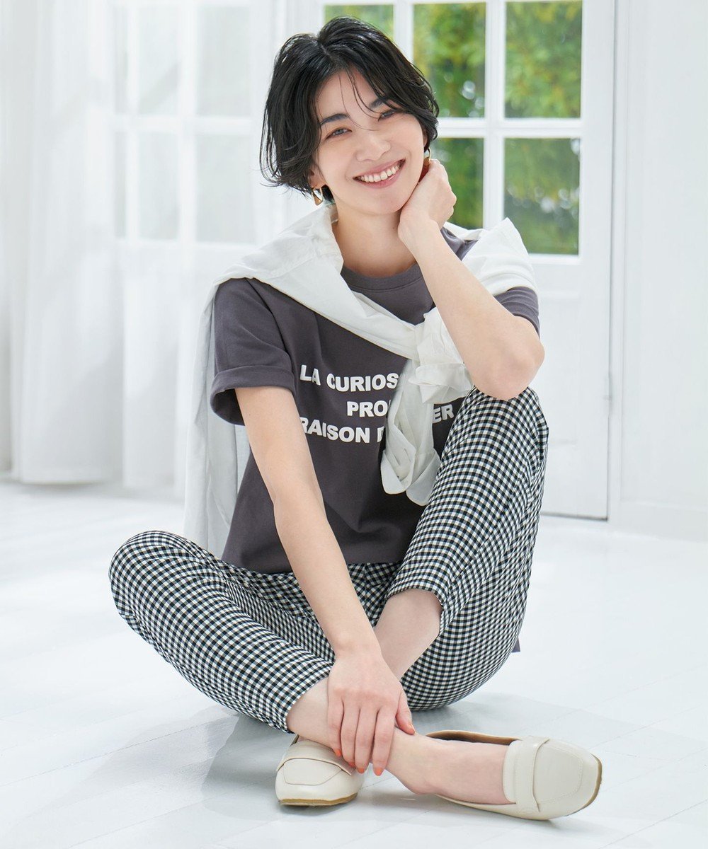 【エニー/ANY】のオーガビッツアソートプリントTシャツ インテリア・キッズ・メンズ・レディースファッション・服の通販 founy(ファニー) 　ファッション　Fashion　レディースファッション　Fashion for Women　トップス・カットソー　Cut & Sew Tops　シャツ・ブラウス・オフィスカジュアル　Elegant Blouses & Button-Ups　ロングTシャツ・Tシャツ　Longline T-Shirts & Tees　カットソー・ベーシックTシャツ　Cut-and-Sewn Tops / Stretch Tees & Basics　インド　Indian Textile　インナー　Innerwear　春　Spring　カットソー　Cut and Sewn Top　ジャケット　Jacket, Outerwear　スリット　Slit, Slit Detail　センター　Center, Center Line　デニム　Denim, Jeans Material　ベーシック　Basic, Essential　ボトム　Bottoms, Lower Wear　S/S・春夏　SS, Spring/Summer, Warm Season　おすすめ　Recommended / Our Picks　夏　Summer　グレーロゴ|ID: prp329100004471785 ipo3291000000034484670