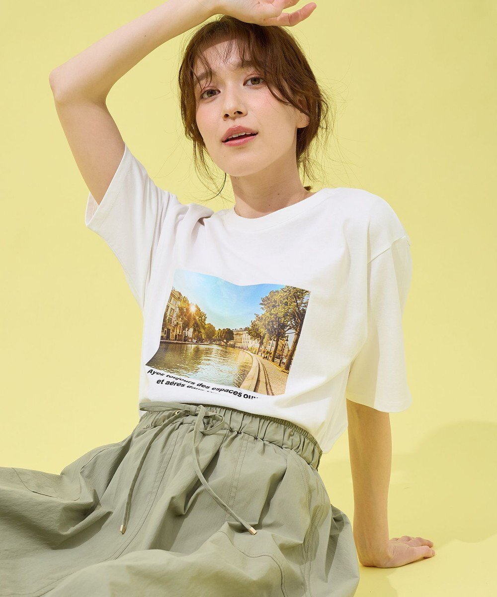 【エニー/ANY】のオーガビッツアソートプリントTシャツ インテリア・キッズ・メンズ・レディースファッション・服の通販 founy(ファニー) 　ファッション　Fashion　レディースファッション　Fashion for Women　トップス・カットソー　Cut & Sew Tops　シャツ・ブラウス・オフィスカジュアル　Elegant Blouses & Button-Ups　ロングTシャツ・Tシャツ　Longline T-Shirts & Tees　カットソー・ベーシックTシャツ　Cut-and-Sewn Tops / Stretch Tees & Basics　インド　Indian Textile　インナー　Innerwear　春　Spring　カットソー　Cut and Sewn Top　ジャケット　Jacket, Outerwear　スリット　Slit, Slit Detail　センター　Center, Center Line　デニム　Denim, Jeans Material　ベーシック　Basic, Essential　ボトム　Bottoms, Lower Wear　S/S・春夏　SS, Spring/Summer, Warm Season　おすすめ　Recommended / Our Picks　夏　Summer　川フォト|ID: prp329100004471785 ipo3291000000034484671