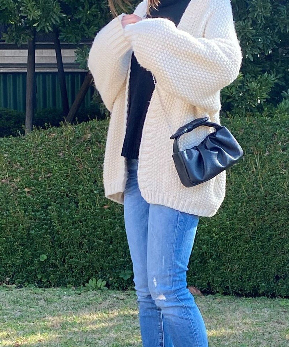 【ルートート/ROOTOTE】の6467【直営店限定 ミニショルダー】LT.ベビールー.リボンノット-A インテリア・キッズ・メンズ・レディースファッション・服の通販 founy(ファニー) 　ファッション　Fashion　レディースファッション　WOMEN　アクセサリー　Accessories　カメラ　Camera　ショルダー　Shoulder　スマホ　Smartphone　ネックレス　Necklace　フェイクレザー　Faux Leather　ベビー　Baby　ポケット　Pocket　モチーフ　Motif　リップ　Lip　リボン　Ribbon　エレガント 上品　Elegant　ギフト プレゼント　Gift Present　01:ブラック|ID: prp329100004471801 ipo3291000000031951701