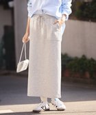 【アメリカンホリック/AMERICAN HOLIC】の裏起毛スウェットタイトスカート Light Gray Mixture|ID: prp329100004471813 ipo3291000000031904542