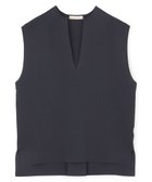 【アンフィーロ 自由区/UNFILO】のフォルムニットジレ ネイビー|ID: prp329100004471871 ipo3291000000035697493