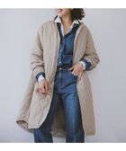 【23区/NIJYUSANKU】の【洗える/撥水加工】中綿 ロング パディング アウター ベージュ系|ID: prp329100004471880 ipo3291000000031722141