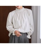 【エニー/ANY】のフリルネックブラウス 人気、トレンドファッション・服の通販 founy(ファニー) ファッション Fashion レディースファッション Fashion for Women トップス・カットソー Cut & Sew Tops シャツ・ブラウス・オフィスカジュアル Elegant Blouses & Button-Ups シャーリング Shirring, Ruched トレンド Trend, Trending Now 夏 Summer S/S・春夏 SS, Spring/Summer, Warm Season 洗える Machine Washable A/W・秋冬 Autumn/Winter thumbnail ライトグレー|ID: prp329100004471883 ipo3291000000033647839