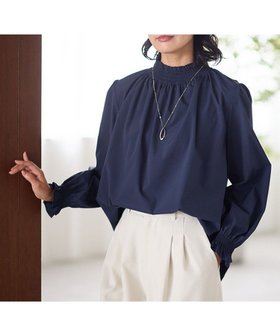 【エニー/ANY】のフリルネックブラウス 人気、トレンドファッション・服の通販 founy(ファニー) ファッション Fashion レディースファッション Fashion for Women トップス・カットソー Cut & Sew Tops シャツ・ブラウス・オフィスカジュアル Elegant Blouses & Button-Ups シャーリング Shirring, Ruched トレンド Trend, Trending Now 夏 Summer S/S・春夏 SS, Spring/Summer, Warm Season 洗える Machine Washable A/W・秋冬 Autumn/Winter |ID:prp329100004471883