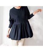 【アンフィーロ 自由区/UNFILO】のマイビューティニット ペプラム ブラック|ID: prp329100004471897 ipo3291000000036531548