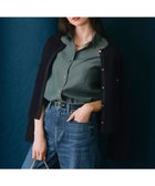 【23区/NIJYUSANKU】の【接触冷感/速乾】シアータンブラー シャツ カーキ系|ID: prp329100004471901 ipo3291000000031962436