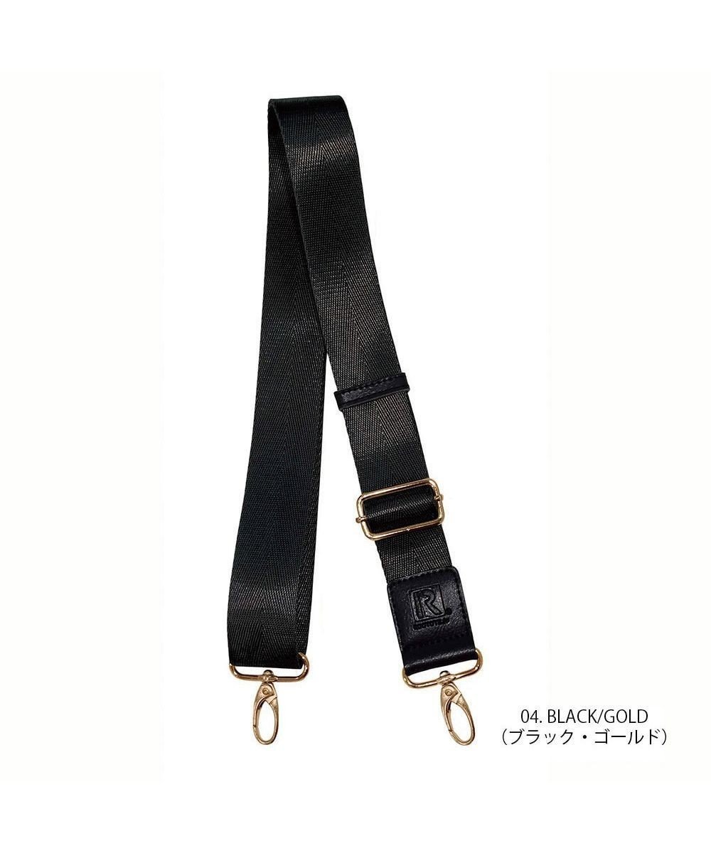 【ルートート/ROOTOTE】の0359【ショルダーストラップ】OP.ストラップ38ミリ-B インテリア・キッズ・メンズ・レディースファッション・服の通販 founy(ファニー) 　ファッション　Fashion　レディースファッション　WOMEN　財布　Wallets　カメラ　Camera　ショルダー　Shoulder　シンプル　Simple　財布　Wallet　ラップ　Wrap　ワンポイント　One Point　NEW・新作・新着・新入荷　New Arrivals　04:ブラック・ゴールド|ID: prp329100004471991 ipo3291000000031897354