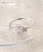 【ティアクラッセ/Tiaclasse】のボタニカルモチーフストーンリング シルバーB|ID: prp329100004472012 ipo3291000000031444301