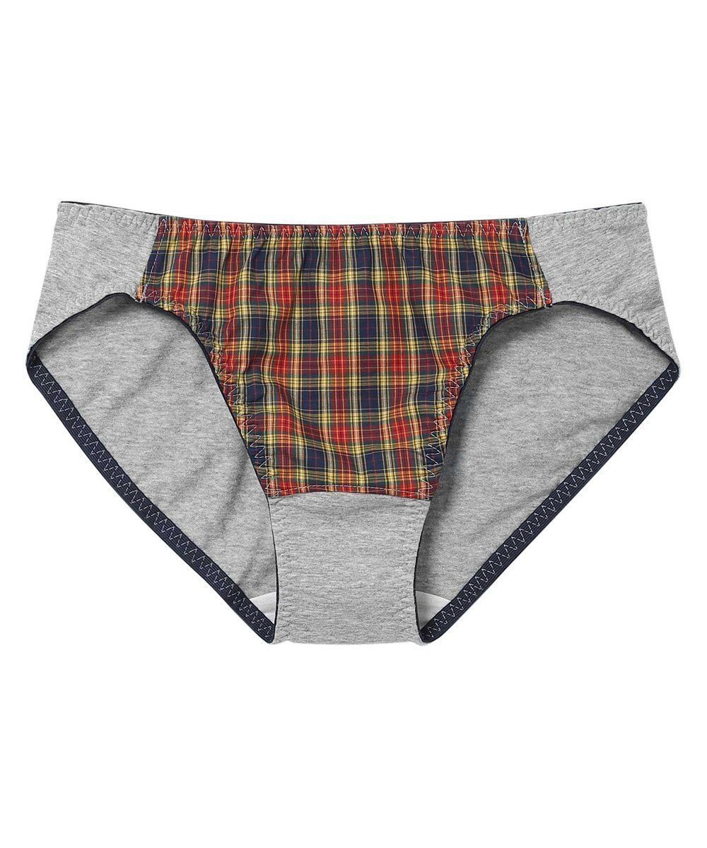 【ウンナナクール/une nana cool】のMADE WITH LIBERTY FABRIC 【綿混】三角ノンワイヤーブラ インテリア・キッズ・メンズ・レディースファッション・服の通販 founy(ファニー) 　ファッション　Fashion　レディースファッション　WOMEN　アンダー　Under　ショーツ　Shorts　チェック　Check　手描き　Hand Drawn　プリント　Print　OC|ID: prp329100004472114 ipo3291000000031991584