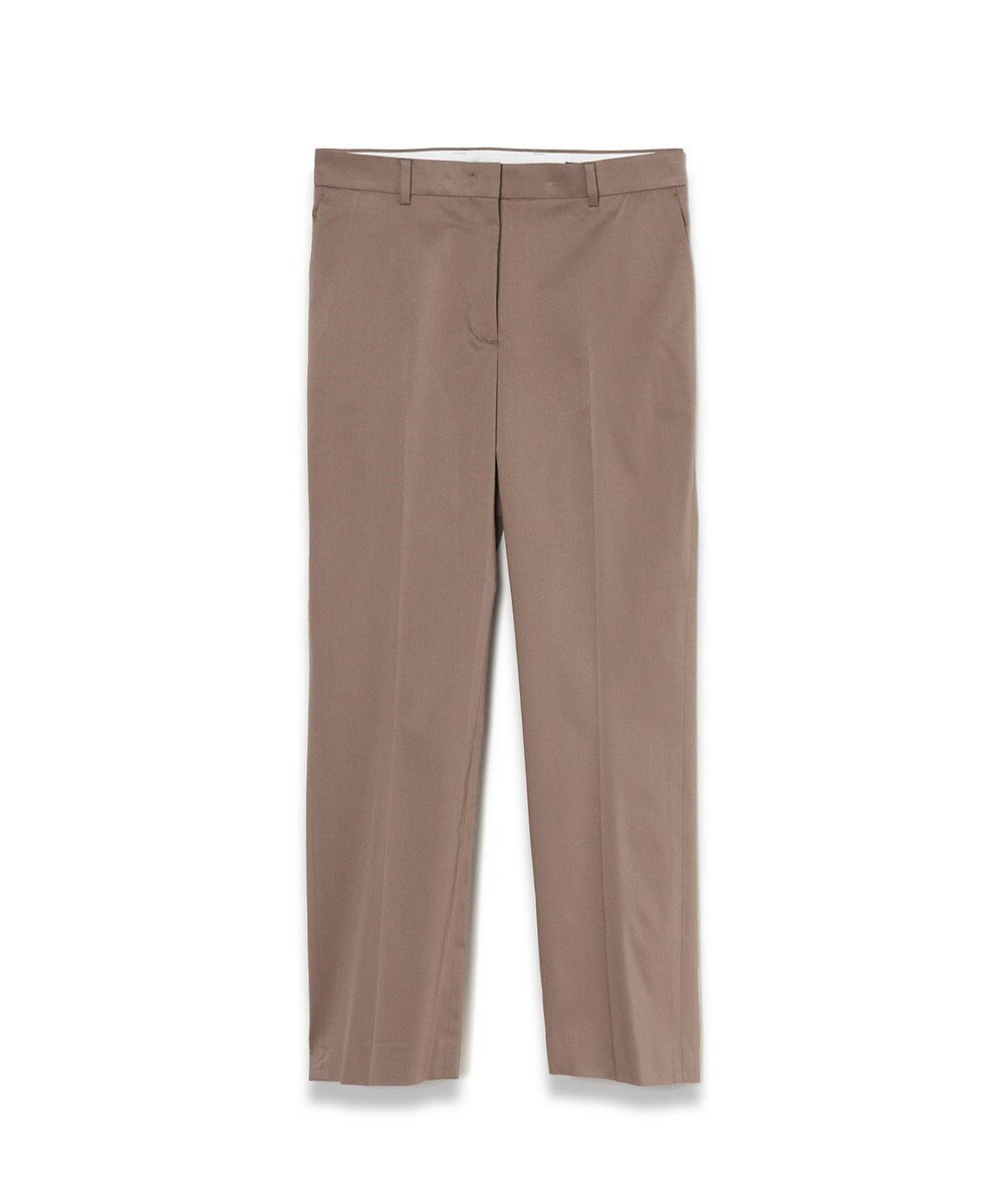【ジョゼフ/JOSEPH】の【WEB OUTLET限定】ヴィスバイストレッチ ストレートトラウザーズ インテリア・キッズ・メンズ・レディースファッション・服の通販 founy(ファニー) 　ファッション　Fashion　レディースファッション　WOMEN　パンツ　Pants　アウトレット　Outlet　シャンブレー　Chambray　ジャケット　Jacket　ストレッチ　Stretch　スラックス　Slacks　再入荷　Restock/Back In Stock/Re Arrival　夏　Summer　定番　Standard　春　Spring　S/S・春夏　Ss・Spring/Summer　Frozen Mocha|ID: prp329100004472237 ipo3291000000031445194
