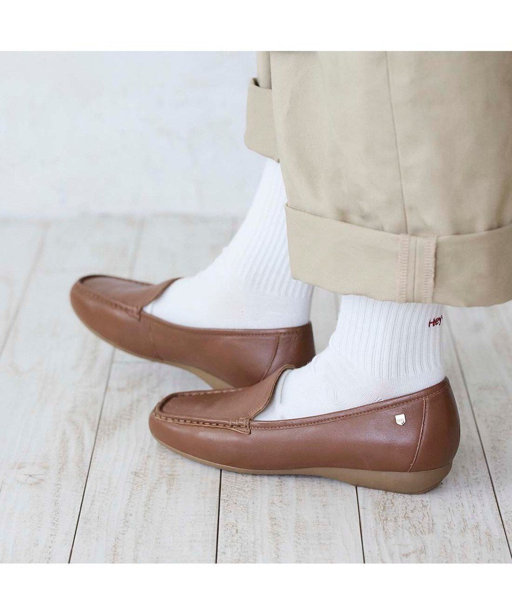 【イング/ing】のing リラックスモカシンシューズ インテリア・キッズ・メンズ・レディースファッション・服の通販 founy(ファニー) 　ファッション　Fashion　レディースファッション　WOMEN　くるぶし　Ankle　シューズ　Shoes　シンプル　Simple　スニーカー　Sneakers　トレンド　Trend　ドレス　Dress　バランス　Balance　ベスト　Vest　ベーシック　Basic　ワンポイント　One Point　おすすめ　Recommend　ビジネス 仕事 通勤　Business　ブラウン|ID: prp329100004472263 ipo3291000000031706074