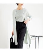 【アイシービー/iCB】の【WEB限定カラーあり・接触冷感・UVケア・洗える】 シンセティックハイゲージ ロングカーディガン アイスグレー系|ID: prp329100004472275 ipo3291000000031963623