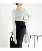 【アイシービー/iCB】の【WEB限定カラーあり・接触冷感・UVケア・洗える】 シンセティックハイゲージ ロングカーディガン 人気、トレンドファッション・服の通販 founy(ファニー) ファッション Fashion レディースファッション Fashion for Women トップス・カットソー Cut & Sew Tops カーディガン・羽織り Layered Style Cardigans 春 Spring 洗える Machine Washable カーディガン Cardigan, Knitwear コンパクト Compact, Small Size シンプル Simple, Minimal 半袖 Short Sleeve, Half Sleeve ロング Long, Long-Length S/S・春夏 SS, Spring/Summer, Warm Season 夏 Summer 2024年 2024 2024春夏・S/S Spring/Summer 2024 SS24 エレガント 上品 Elegant thumbnail アイスグレー系|ID: prp329100004472275 ipo3291000000033711115