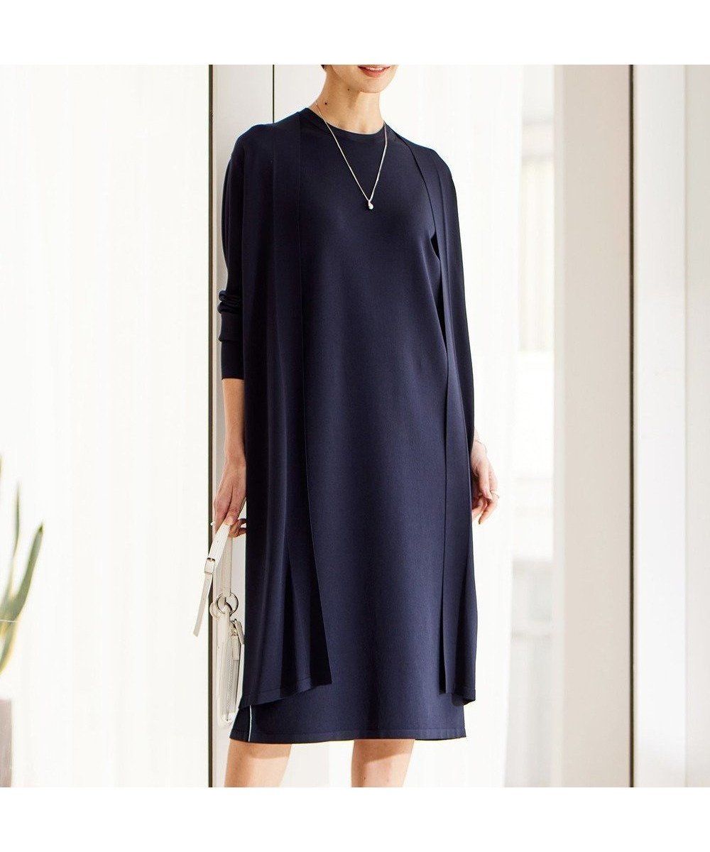 【アイシービー/iCB】の【WEB限定カラーあり・接触冷感・UVケア・洗える】 シンセティックハイゲージ ロングカーディガン インテリア・キッズ・メンズ・レディースファッション・服の通販 founy(ファニー) ファッション Fashion レディースファッション Fashion for Women トップス・カットソー Cut & Sew Tops カーディガン・羽織り Layered Style Cardigans 春 Spring 洗える Machine Washable カーディガン Cardigan, Knitwear コンパクト Compact, Small Size シンプル Simple, Minimal 半袖 Short Sleeve, Half Sleeve ロング Long, Long-Length S/S・春夏 SS, Spring/Summer, Warm Season 夏 Summer 2024年 2024 2024春夏・S/S Spring/Summer 2024 SS24 エレガント 上品 Elegant ネイビー系|ID: prp329100004472275 ipo3291000000033711117