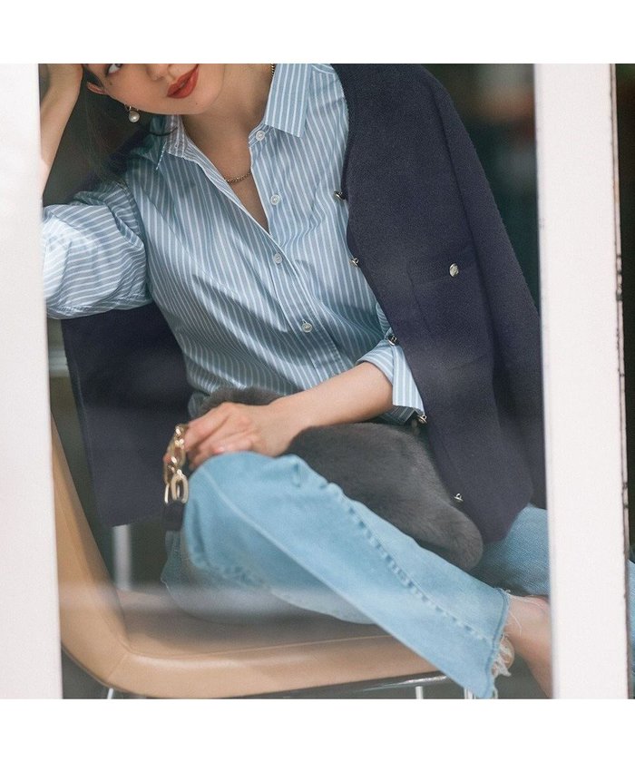 【23区/NIJYUSANKU】の【CLASSY.2月号掲載/洗える】CANCLINI ベーシック シャツ インテリア・キッズ・メンズ・レディースファッション・服の通販 founy(ファニー) https://founy.com/ 雑誌掲載アイテム Magazine Picks & Fashion Features ファッション雑誌 Fashion Magazines クラッシィ CLASSY. ファッション Fashion レディースファッション Fashion for Women トップス・カットソー Cut & Sew Tops シャツ・ブラウス・オフィスカジュアル Elegant Blouses & Button-Ups イエロー Yellow イタリア Italy インポート Imported Fashion エレガント 上品 Elegant 洗える Machine Washable クラシック Classic, Timeless Style シンプル Simple, Minimal ストライプ Stripe, Striped Pattern 雑誌 Magazine, Fashion Magazine ツイル Twist, Twisted Detail デニム Denim, Jeans Material 定番 Standard, Basic Item 2月号 February Issue, Feb. Edition ベーシック Basic, Essential メンズ Men's, Menswear 無地 Plain, Solid Color A/W・秋冬 Autumn/Winter おすすめ Recommended / Our Picks 2024年 2024 2024-2025秋冬・A/W Autumn/Winter 2024–25 AW24–25 |ID: prp329100004472337 ipo3291000000035616390