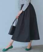 【23区/NIJYUSANKU】の【洗える】ルミエールタフタ フレアスカート ブラック系|ID: prp329100004472347 ipo3291000000031989134