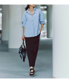 【アンフィーロ 自由区/UNFILO】の【MAG×スタイリストコラボ】イージーケアシャツ×ラメIラインスカート 人気、トレンドファッション・服の通販 founy(ファニー) ファッション Fashion レディースファッション WOMEN セットアップ Setup スカート Skirt ウォッシャブル Washable 春 Spring 吸水 Water Absorption サンダル Sandals ストレッチ Stretch セットアップ Set Up フィット Fit 羽織 Haori S/S・春夏 Ss・Spring/Summer 夏 Summer |ID:prp329100004472557