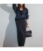 【アンフィーロ 自由区/UNFILO】の【MAG×スタイリストコラボ】イージーケアシャツ×ラメIラインスカート 人気、トレンドファッション・服の通販 founy(ファニー) ファッション Fashion レディースファッション WOMEN セットアップ Setup スカート Skirt ウォッシャブル Washable 春 Spring 吸水 Water Absorption サンダル Sandals ストレッチ Stretch セットアップ Set Up フィット Fit 羽織 Haori S/S・春夏 Ss・Spring/Summer 夏 Summer thumbnail ブラック×ブラック|ID: prp329100004472557 ipo3291000000031900177