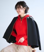 【エニー/ANY】の【洗濯機可】ハーフジップニットフーディー レッド|ID: prp329100004472559 ipo3291000000034296279