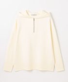 【エニー/ANY】の【洗濯機可】ハーフジップニットフーディー エクリュ|ID: prp329100004472559 ipo3291000000034296281