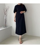 【アンフィーロ 自由区/UNFILO】の【接触冷感/UVケア/撥水】FINE MOVE ランタンスリーブワンピース ブラック|ID: prp329100004472567 ipo3291000000031981145
